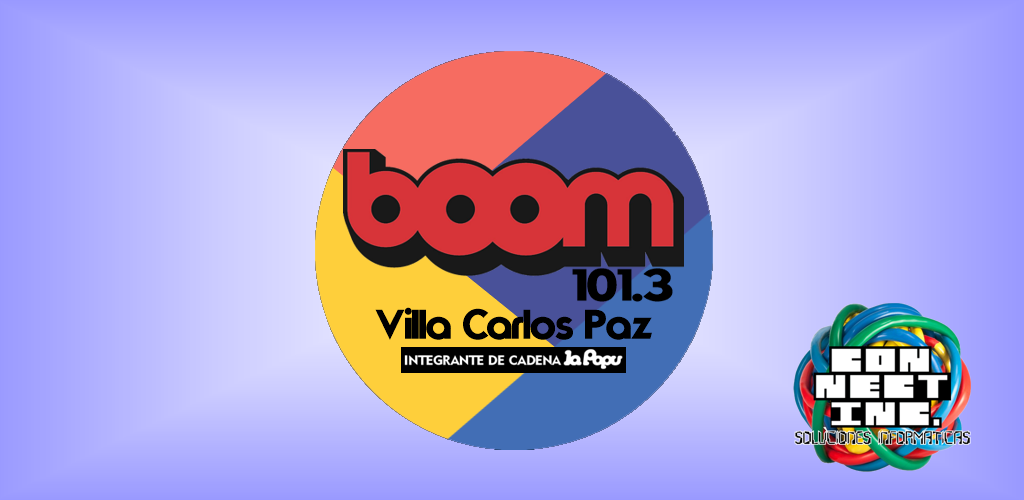 Icono Boom Fm Carlos Paz